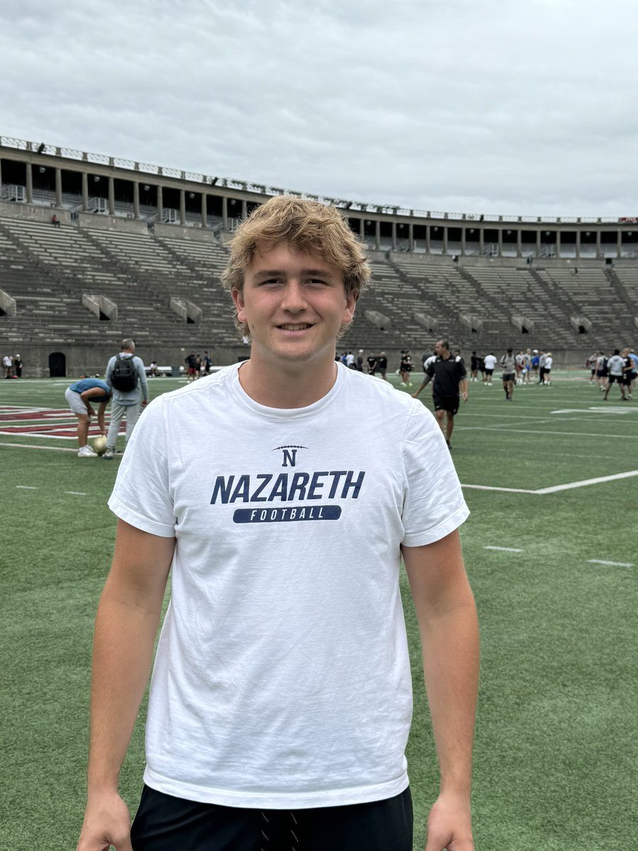 RDHolly3's tweet photo. Thank you @HarvardFootball for the great time at camp earlier today. I had an awesome time competing with players and learning from great coaches.
@ScottLarkee @Coach_Aurich https://t.co/KyIO7EBNh4