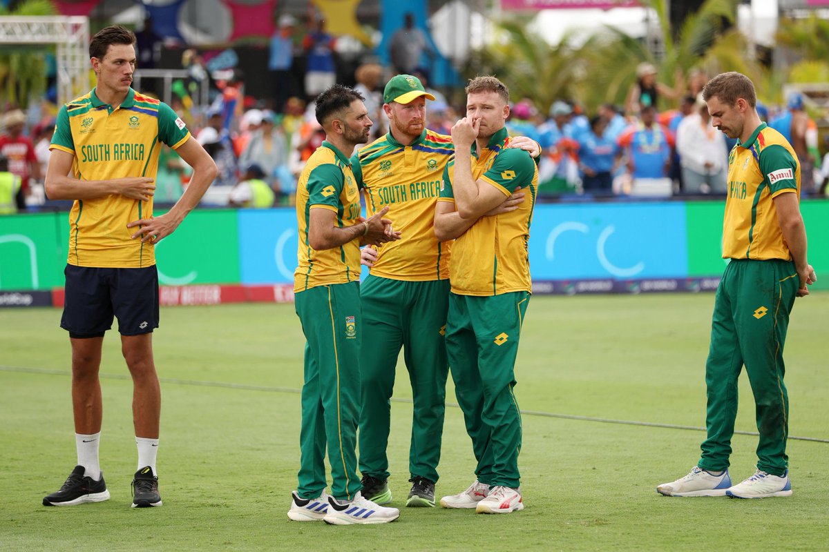 89_kong's tweet photo. #T20WorldCup2024
 Well played South Africa 💔 
Inspirational journey and character through out
Your fight will be remembered and motivates the journey  in upcoming 
Tournaments https://t.co/ngABUkCWzL