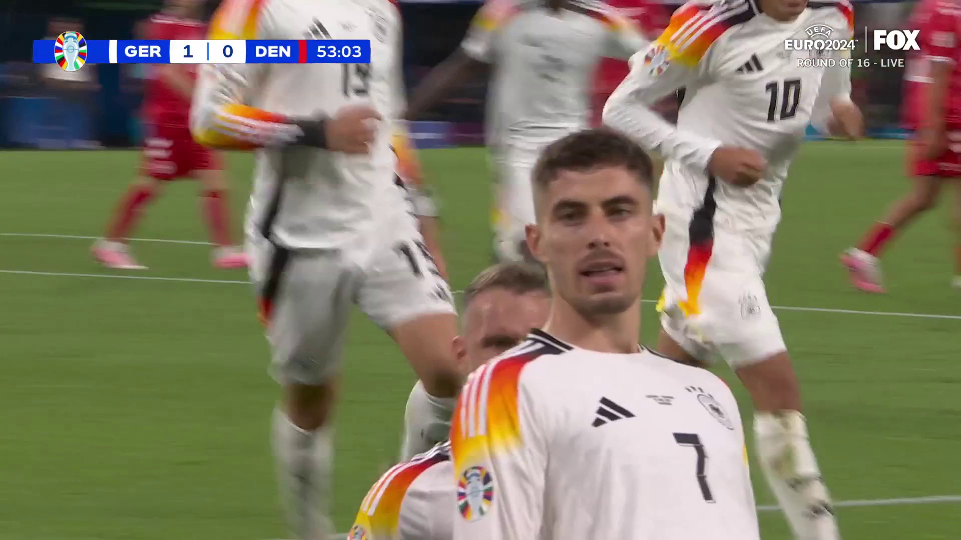 HAVERTZ PUTS GERMANY ON TOP 🇩🇪A perfect penalty 🎯
