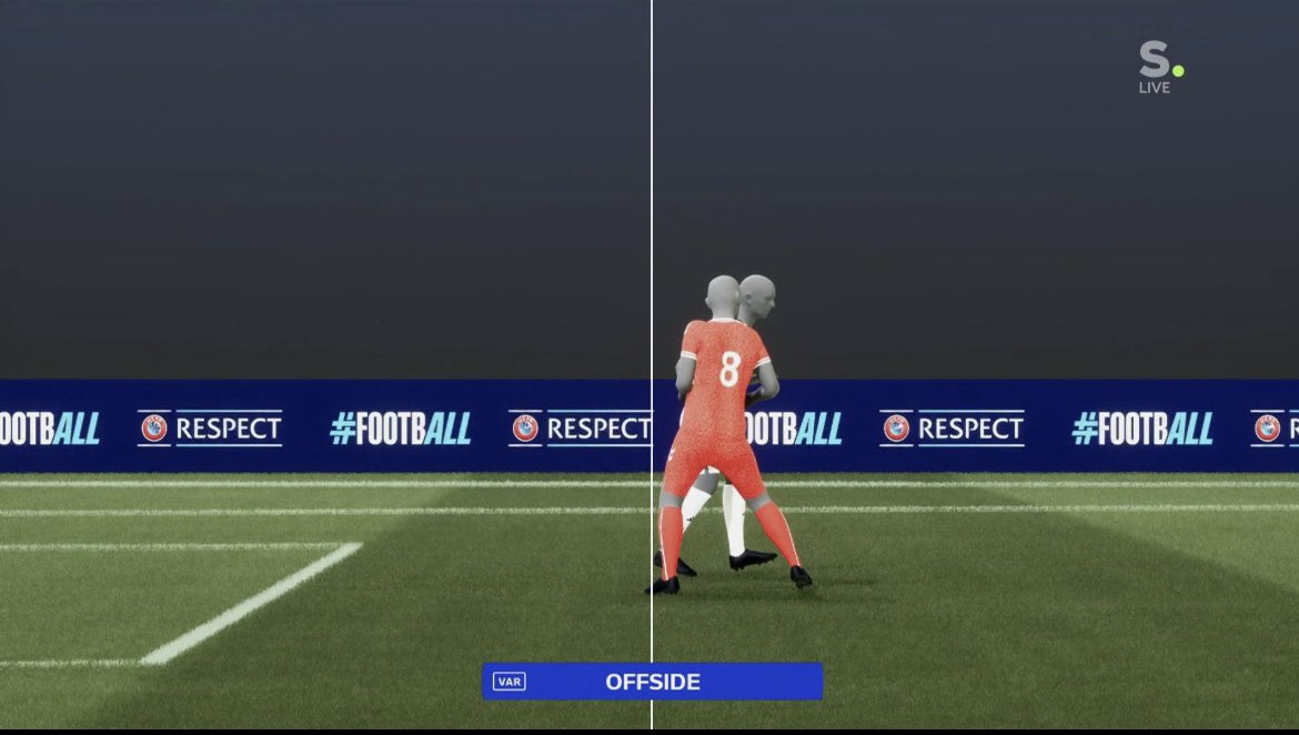 This ain’t it, this was not why the offsides rule was created.