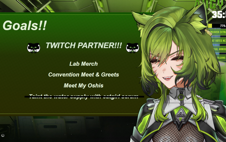 august_anomaly's tweet photo. 💚 THANK YOU FOR AN AMAZING DEBUT💚

I had SO much fun, I hope you all did too! 

Huge s/o to everyone who raided, gifted, followed, and cheered! We're already 15% to the merch goal!!

We sent the lab to @zentreya to end things off!!

SEE YOU TOMORROW 🔪 https://t.co/YLTnIi5wyp