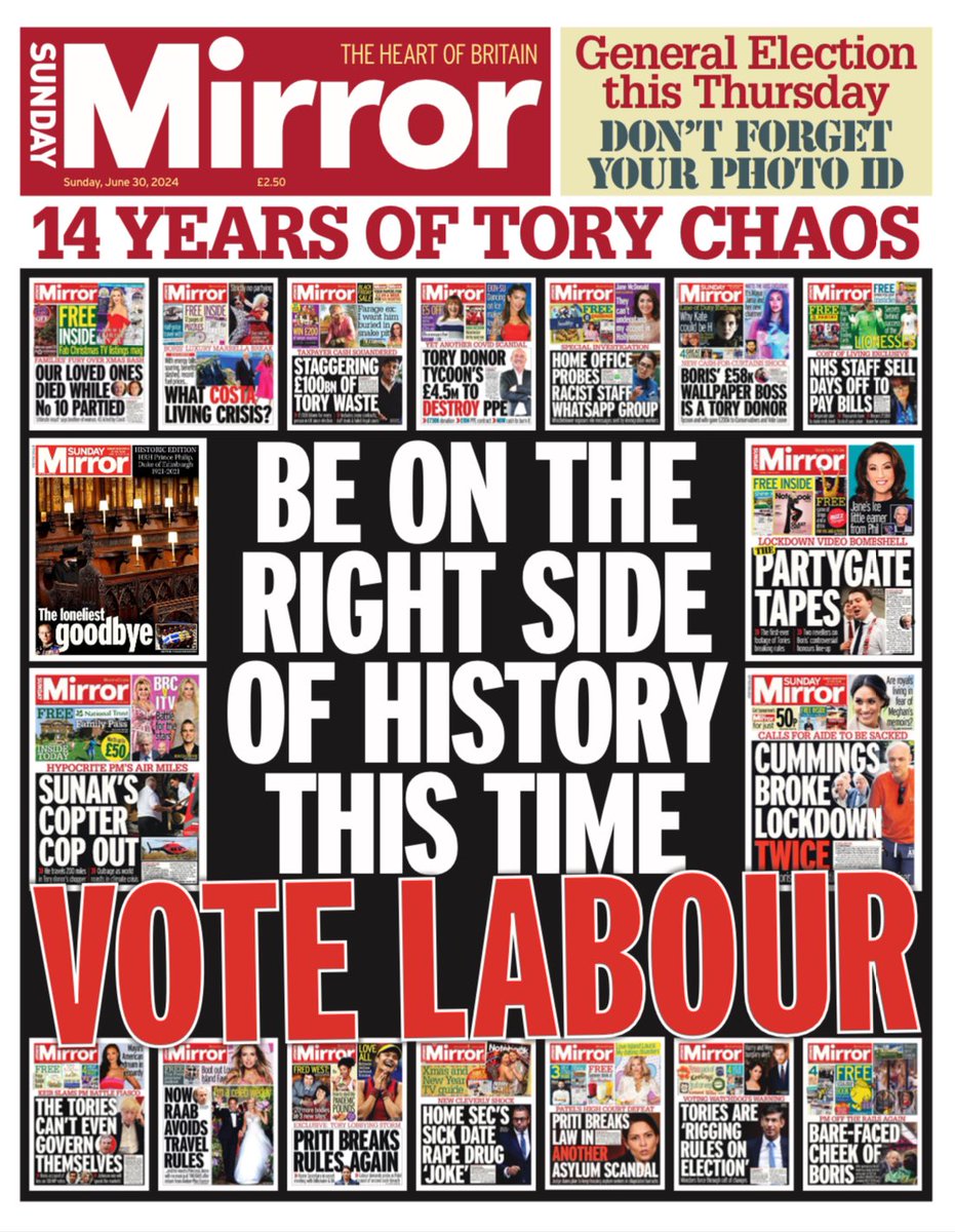 Sunday’s <a href="/DailyMirror/">The Mirror</a>