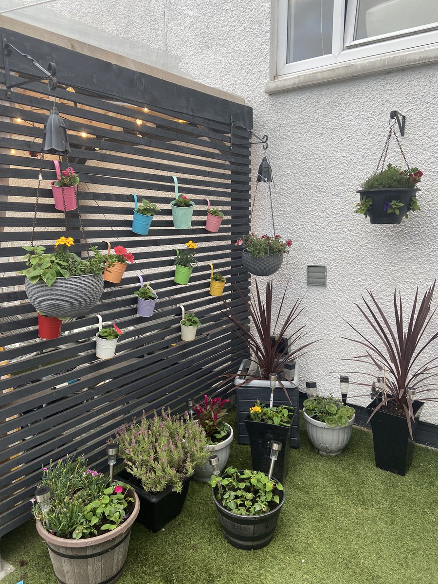 Wee trip to see my first born and his missus today and a lovely lunch at Caulder Garden Centre and back home to finish the garden. Flowers are starting to come on nicely and a big thanks to my wee mammy for coming a few weeks ago and surprising me by starting the planting 💕