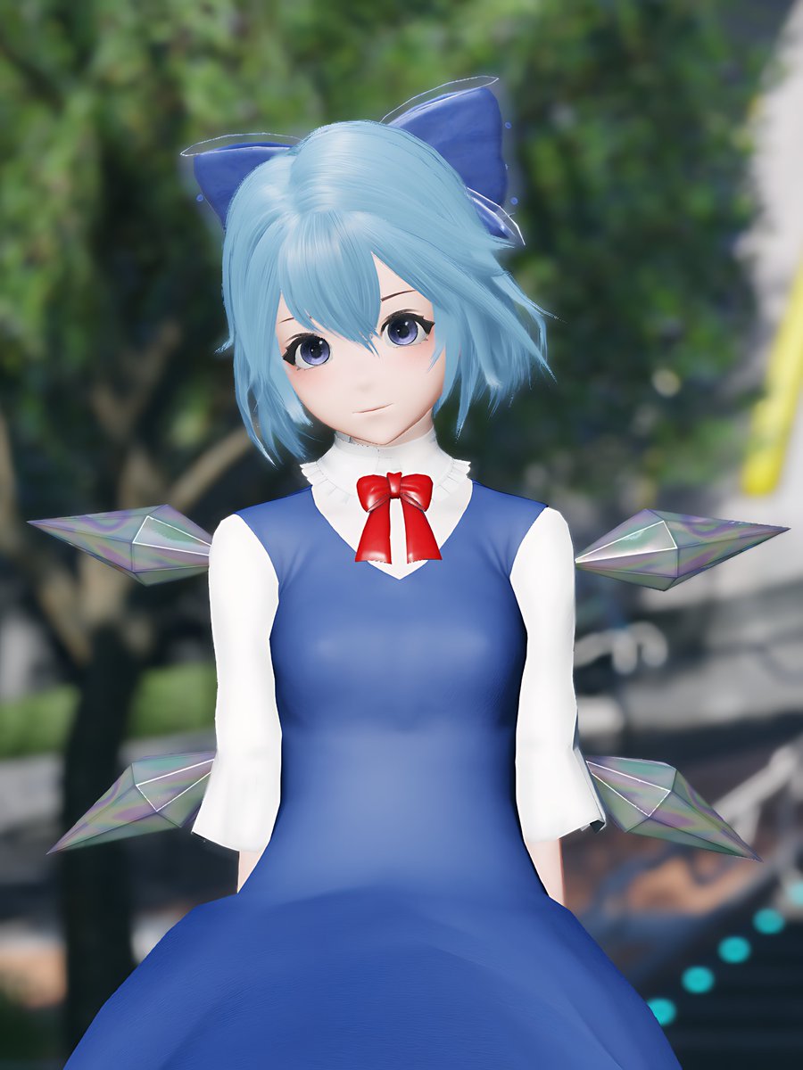 #PSO2NGS_SS #PSO2NGS #PSO2GLOBAL #PSO #COSPLAY Cirno (I found the right wings now)