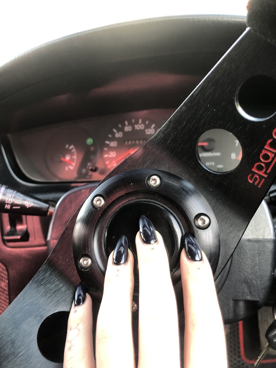 Vilu_Vidish's tweet photo. Beautiful JDM #blacknails #vilu #viluvidish #jdm #toyotatrueno #toyotasprintertrueno #toyotasprintertruenoae101 #toyotasprintertrueno101 #toyotatrueno101 #toyotatruenoae101 #trueno101 #tuenoae101 #sprentertrueno101 #sprintertruenoae101 #jdmgirl #rightsteeringwheel https://t.co/IdsYqdL3Bf