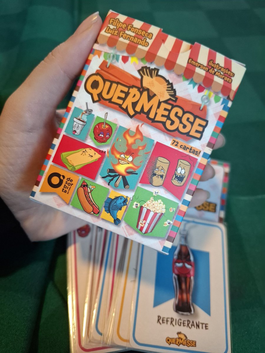 praquemgosta_'s tweet photo. Hoje é dia de #BGSP e dia de curtir uma #Quermesse
Já em Pré-Venda na @MeepleStarter
Joguinho de festa junina bom demais da conta, sô
~Cosmic https://t.co/133t4PBIB4