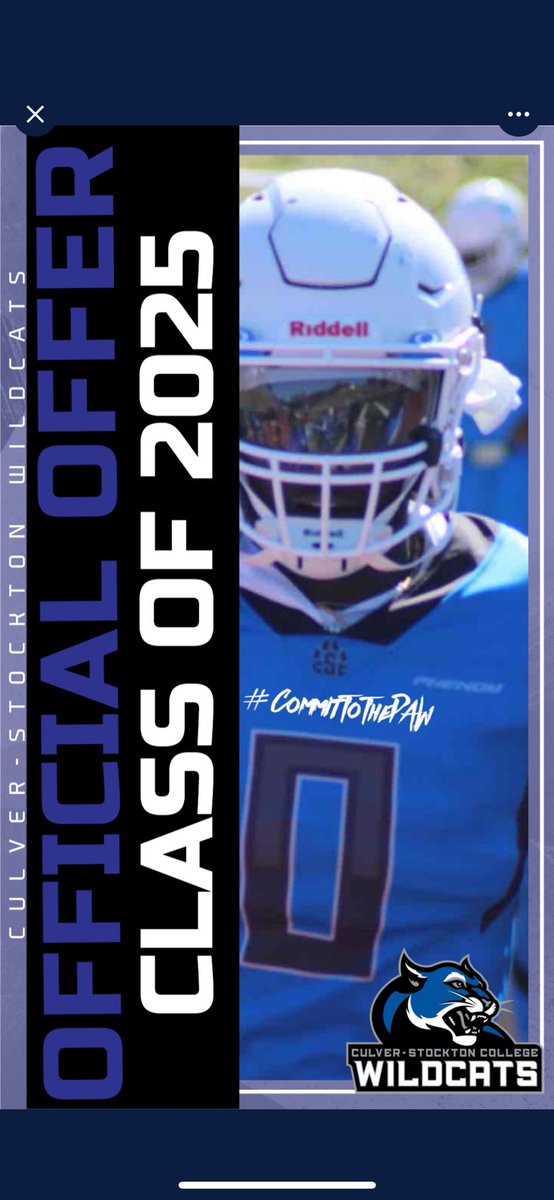 Braiden ( BEBE ) Barnard (@braiden__7) on Twitter photo #AGTG I’m blessed to receive my first OFFER from Culver’s Stockton college. Thank you <a href="/CoachCutshaw/">Roy Cutshaw Jr</a> for the opportunity 🔵⚪️<a href="/milesgangmedia/">MilesGangMedia,LLC</a> <a href="/RocketCityPreps/">Rocket City Preps</a> <a href="/GrissomRecruits/">#RecruitGrissom</a> <a href="/RduttonRich/">Rich</a> <a href="/CSmithScout/">Chris Smith</a> <a href="/AL7AFootball/">Alabama7AFootball</a> <a href="/RecruitsAlabama/">Alabama Recruits</a> <a href="/CoachW79/">Joshua Walters</a> <a href="/hs_footballguru/">Recruit The South</a> #AGTG I’m blessed to receive my first OFFER from Culver’s Stockton college. Thank you <a href="/CoachCutshaw/">Roy Cutshaw Jr</a> for the opportunity 🔵⚪️<a href="/milesgangmedia/">MilesGangMedia,LLC</a> <a href="/RocketCityPreps/">Rocket City Preps</a> <a href="/GrissomRecruits/">#RecruitGrissom</a> <a href="/RduttonRich/">Rich</a> <a href="/CSmithScout/">Chris Smith</a> <a href="/AL7AFootball/">Alabama7AFootball</a> <a href="/RecruitsAlabama/">Alabama Recruits</a> <a href="/CoachW79/">Joshua Walters</a> <a href="/hs_footballguru/">Recruit The South</a>