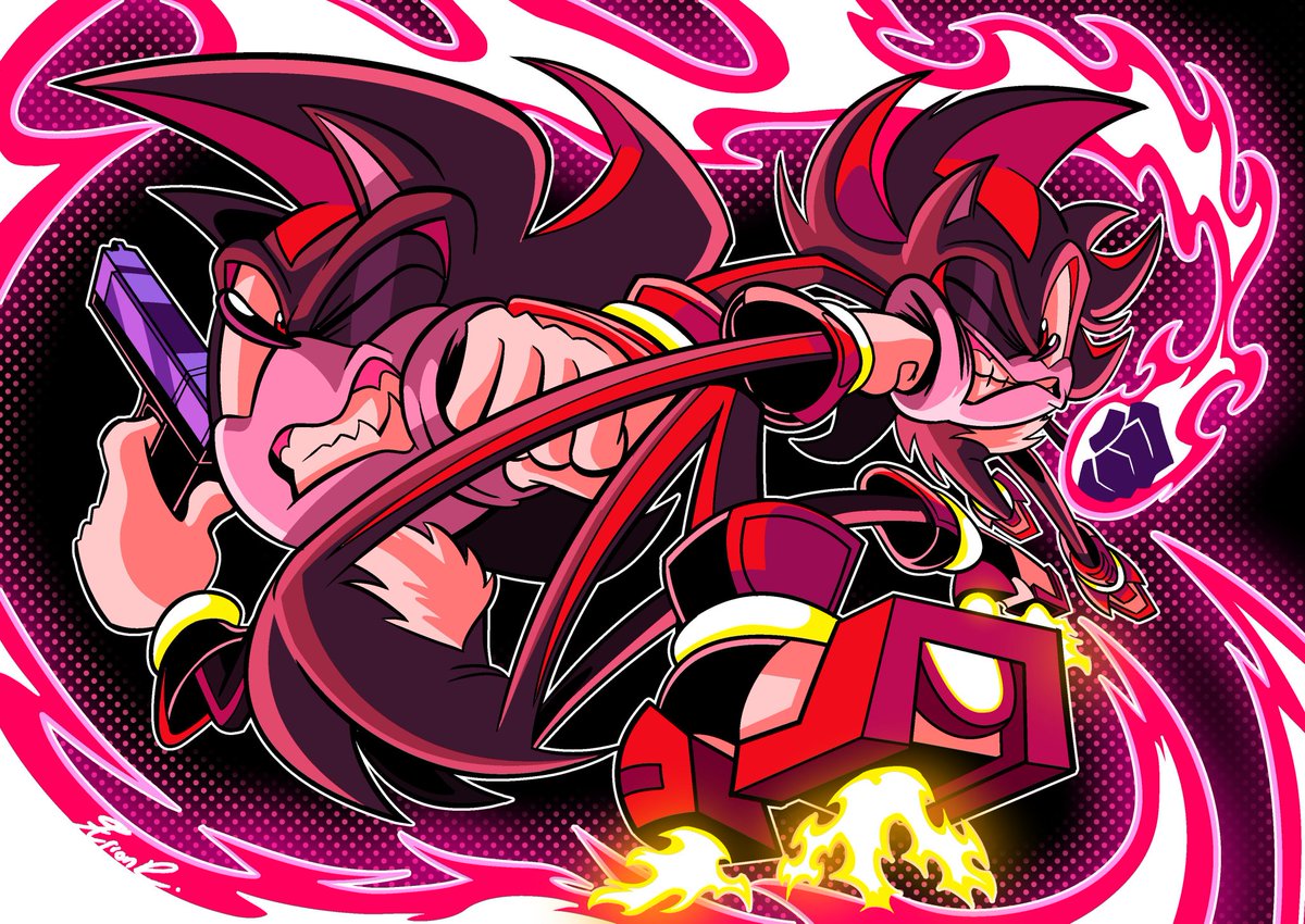 supersonic2073's tweet photo. #ShadowJuneChallenge
#ShadowTheHedgehog
My favourite Shadow fan artist is of course @ArionMiitoons. I really love his style. It's so cool and amazing style I've ever seen. And I also want to draw like him, because I really like his drawing.😁 https://t.co/UEjBXvsslm