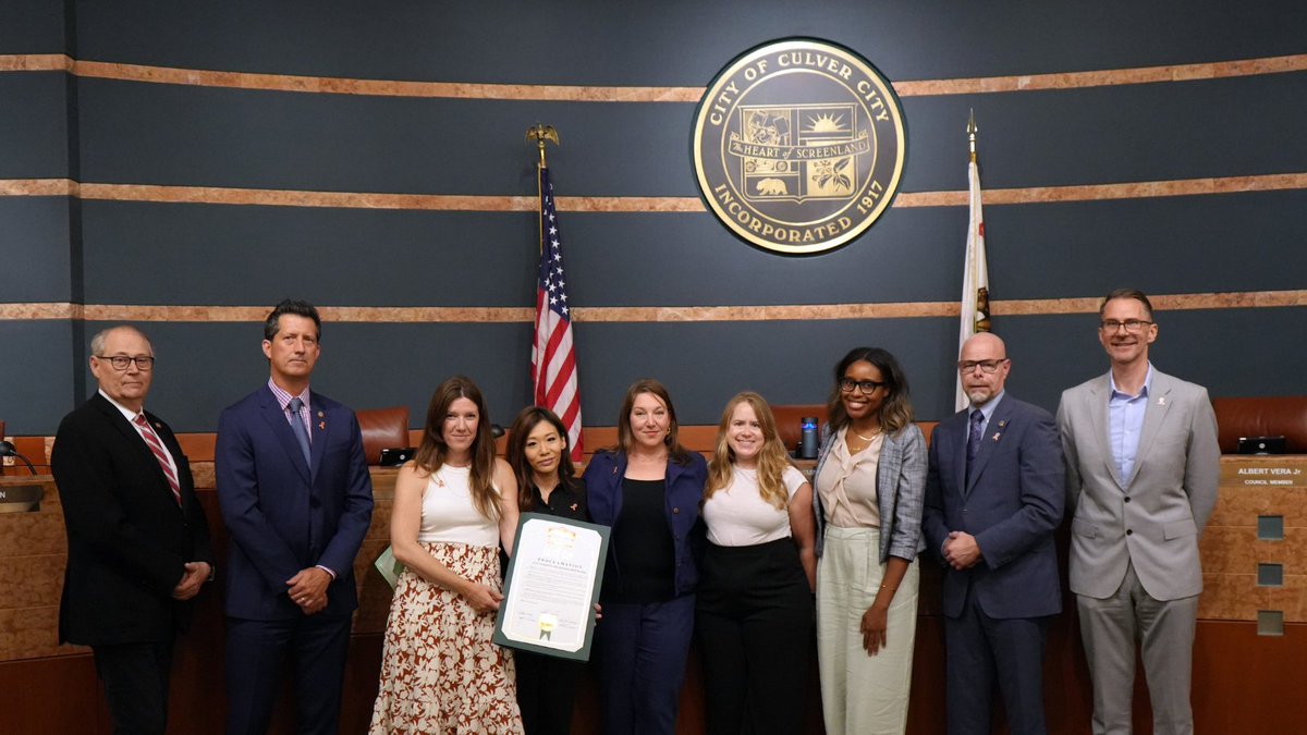 CulverCityGov's tweet image. The City Council proclaimed June 2024 as Gun Violence Awareness Month at its latest meeting. The City of Culver City is committed to protecting its community from gun violence and exploring additional ways to do so through firearm safety regulations and safe gun storage.