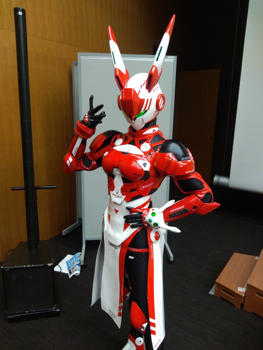 第9マキナ ファンミにて #第8マキナ🐰ハチマキちゃん メットオフした