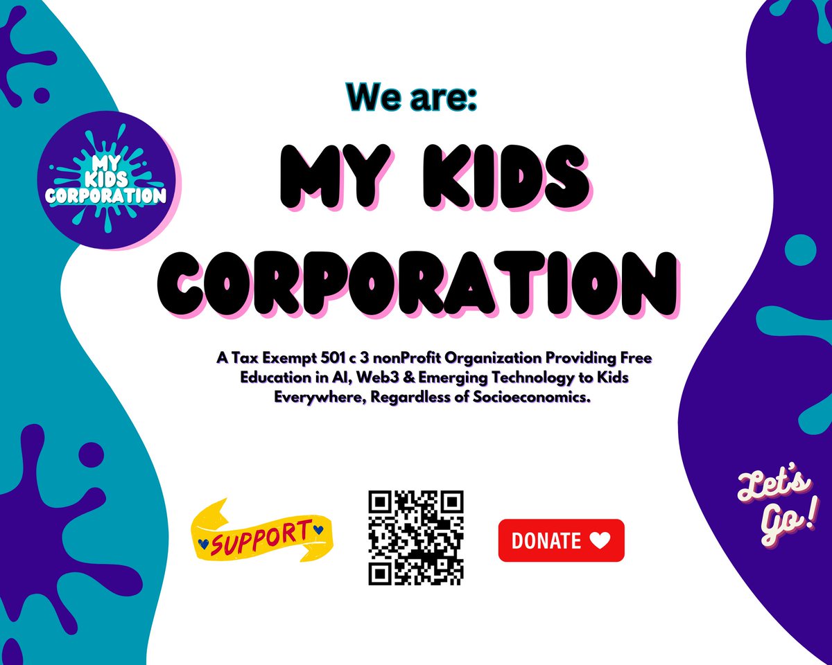 My Kids Corporation tweet media