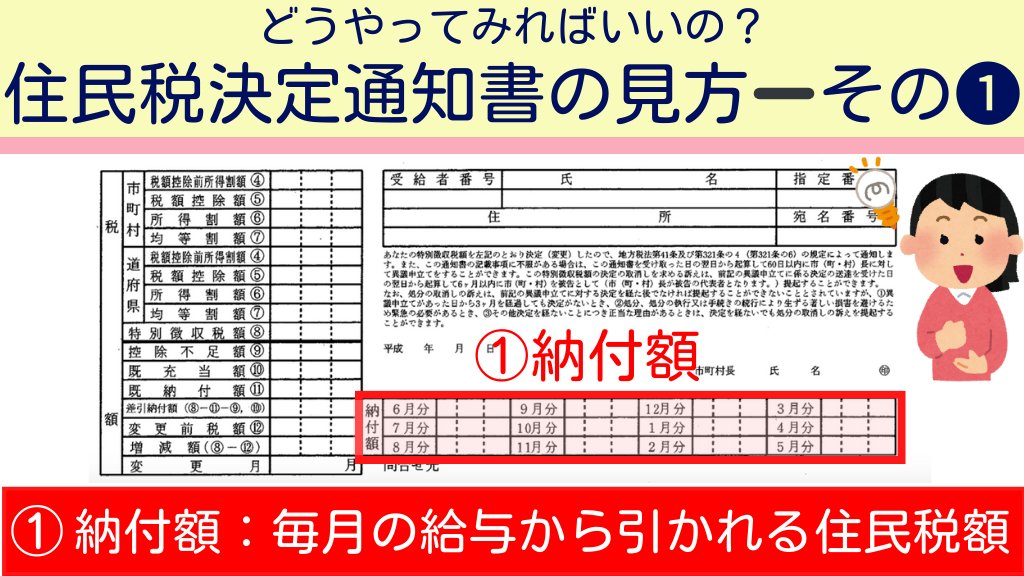 Tomojidien's tweet photo. "住民税決定通知書"が届く時期ですが、どうやって見ればいいのでしょうか？ https://t.co/uH1Uo55PJ6
