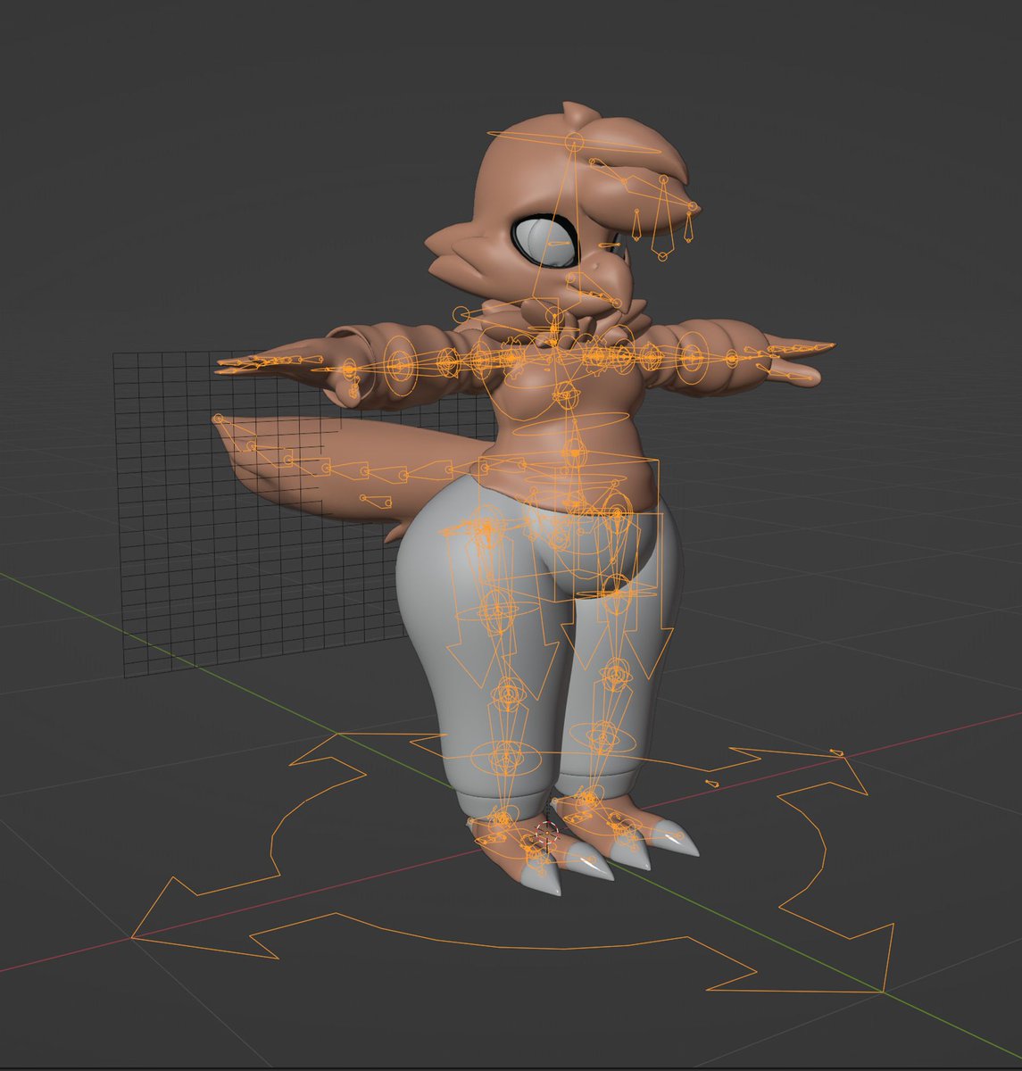 RedrosWorkshop's tweet photo. Completed commission for Flump

Conversion of a custom animation rig into a VRChat avatar. https://t.co/tKOfG61qYl