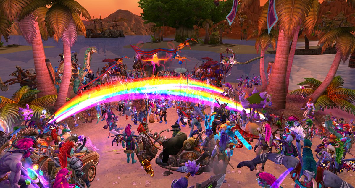 The 10th Annual Running of the Trolls community charity event starts today at 6 PM PDT / 0100 GMT on Feathermoon-US, so roll your troll and race across Azeroth to your support a great cause! #TrollRun2024

wowhead.com/news/celebrate…