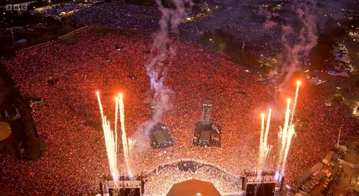 No one does it like <a href="/coldplay/">Coldplay</a> 🩵

🔺 #ColdplayGlastonbury