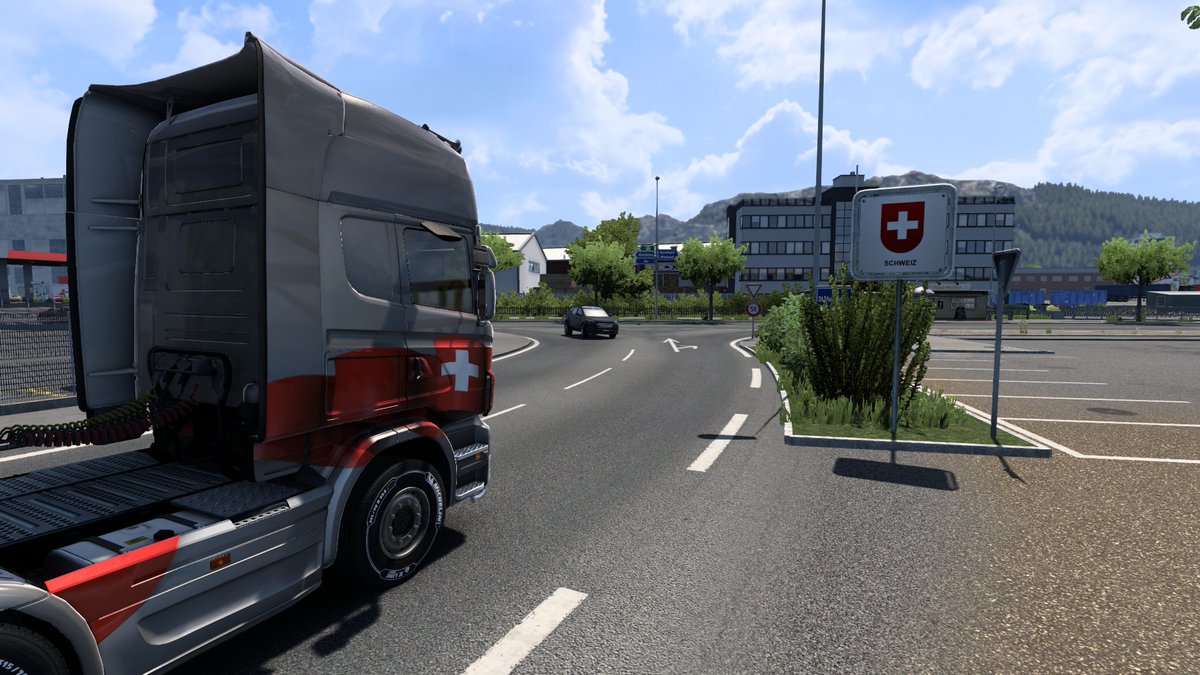 RonaldoCamacho's tweet photo. Congrats to Switzerland on beating the defending champions and advancing in the #EURO2024 
#ETS2 #BestCommunityEver #TradeConnectionsSwitzerland https://t.co/sFy48qP0Xk