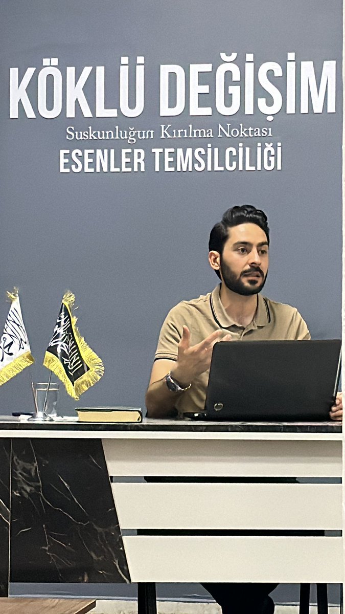 KokluDegisim34's tweet photo. Köklü Değişim Esenler Temsilciliğinde bu hafta; "İslam Davetini Taşımadaki Mesuliyetimiz" başlığı altında İbrahim Kahya'nın sunumuyla bir program gerçekleştirdik.

Katılım sağlayan tüm kardeşlerimizden Allah razı olsun.
#islamdaveti https://t.co/6Z1QBMnL89