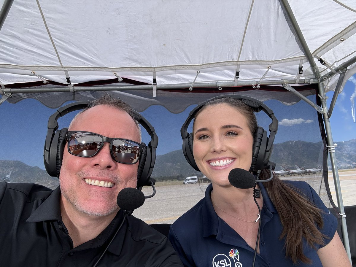 Dan Hawkins (@dhawkins14) on Twitter photo Great afternoon hosting the 2024 Utah Air Show: Warriors Over the Wasatch with <a href="/KSL_Devan/">Devan Masciulli</a> at <a href="/HAFB/">Hill Air Force Base</a>! <a href="/AFThunderbirds/">Thunderbirds</a> coming up next! Great afternoon hosting the 2024 Utah Air Show: Warriors Over the Wasatch with <a href="/KSL_Devan/">Devan Masciulli</a> at <a href="/HAFB/">Hill Air Force Base</a>! <a href="/AFThunderbirds/">Thunderbirds</a> coming up next!