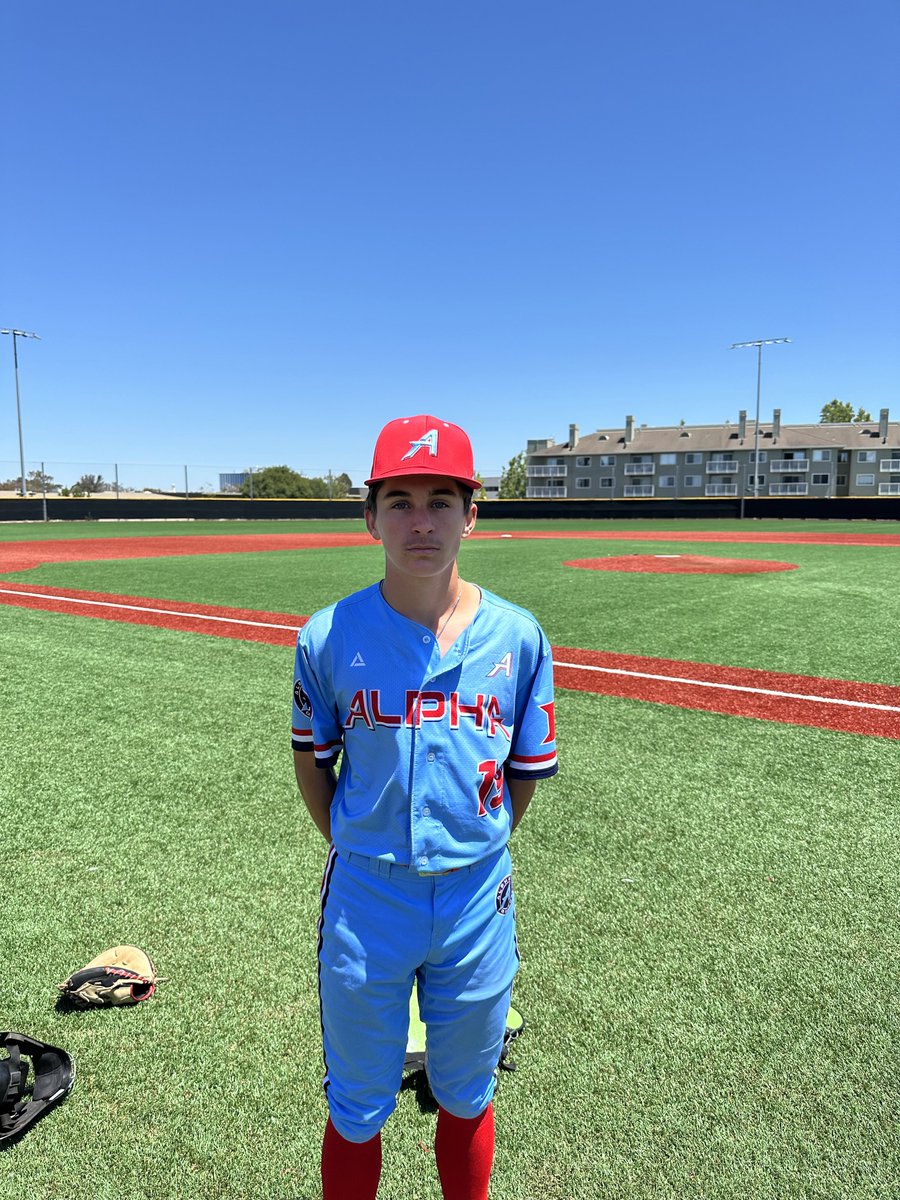 F: <a href="/Alpha_BSB/">Alpha Baseball</a> Power 2027 11, Benicia Rebels 0
PoG: Jamie Vozaitis 2-3, 2B, 2 RBI, R
Pitcher: JZ McArthur 5 IP, 5K, 2H, 0R