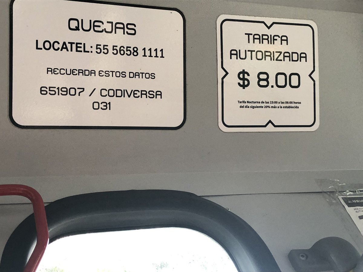 vigilando_ando's tweet photo. @VigimoviCDMX @locatel_mx @ORTCDMX @OVIALCDMX nuevamente pregunto: hay alguien que regule el transporte o no? Estos concesionarios CODIVERSA son unos salvajes, operan en total impunidad poniendo cientos de vidas humanas en riesgo. La 031 manejando a alta velocidad e imprudencia https://t.co/NoeSamIYiI
