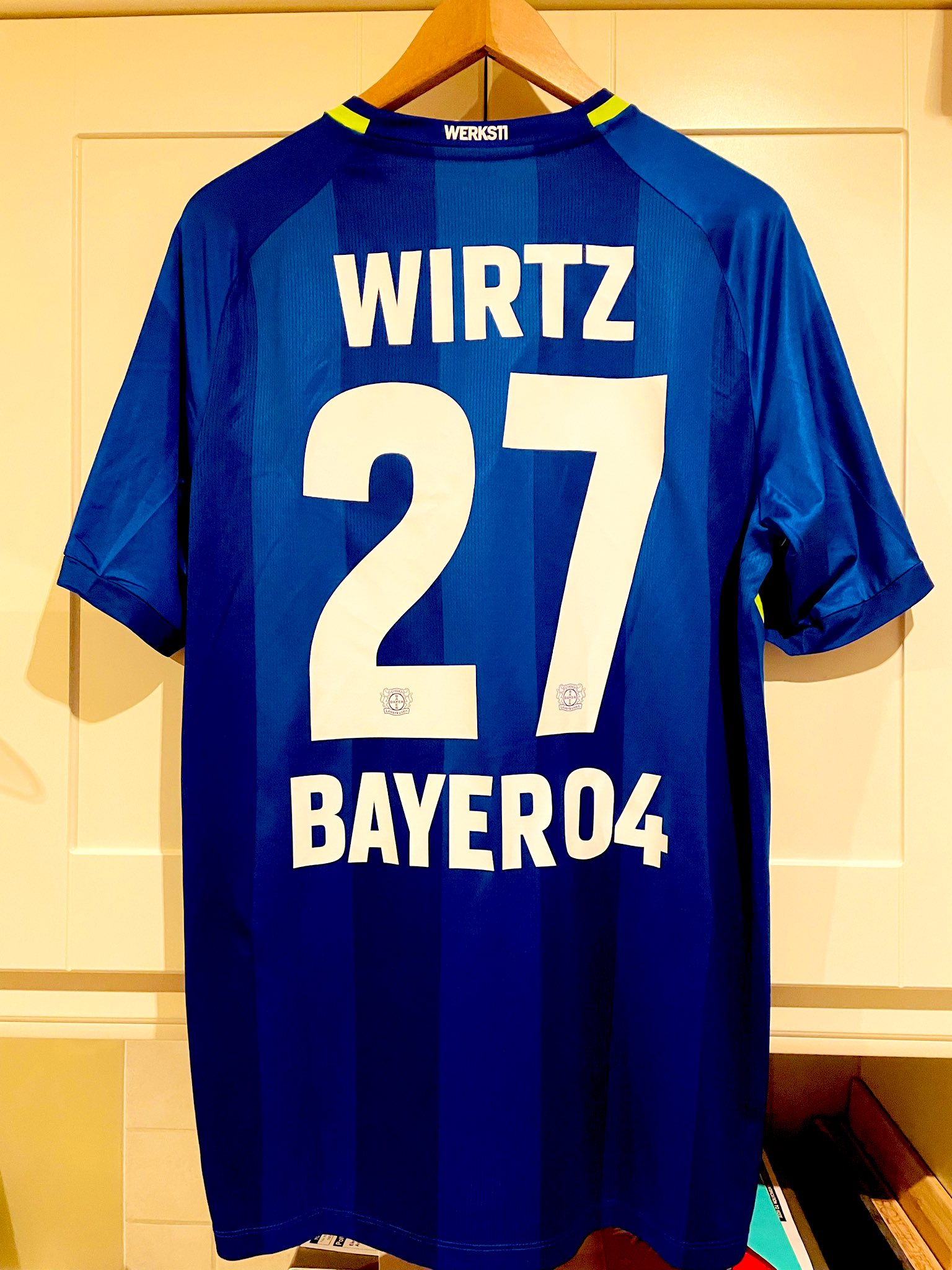 BAYER 04 WIRTZ 27 2022-23 Bayer Leverkusen Player Issue Pro