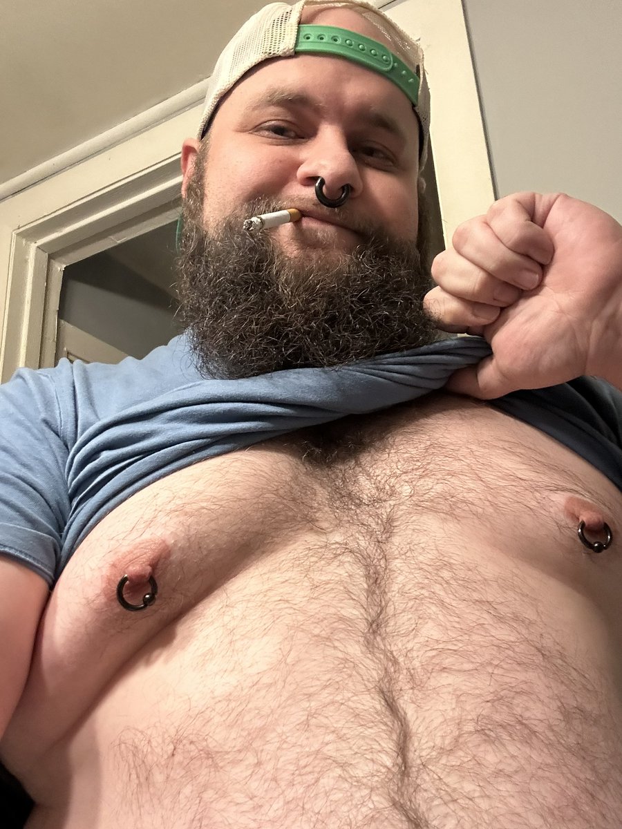SmokeCubby's tweet photo. I’m pretty proud of these tits🐽 https://t.co/UXo8uDg8yl