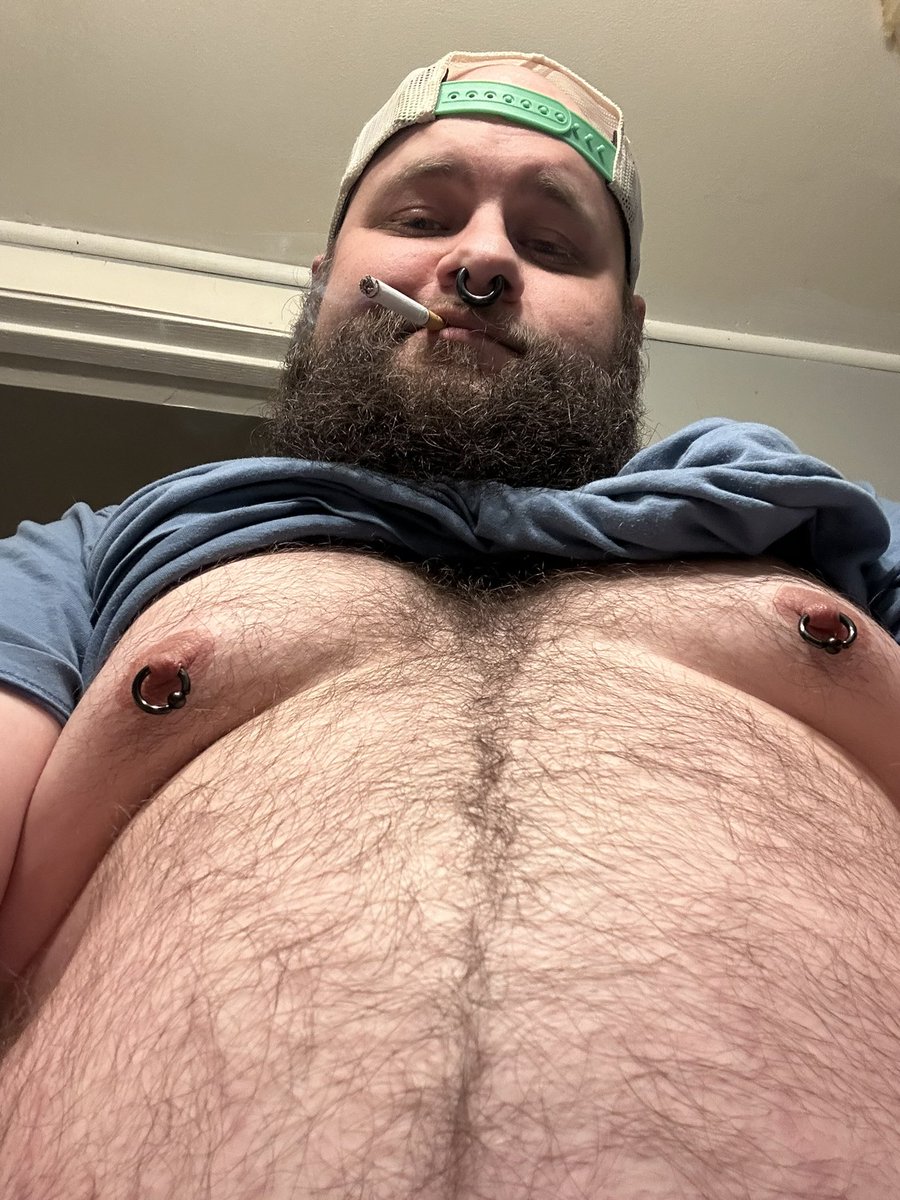SmokeCubby's tweet photo. I’m pretty proud of these tits🐽 https://t.co/UXo8uDg8yl