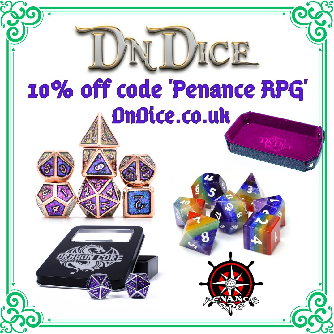 Enjoying summer? Well, any excuse for more dice!

Shown are: Copper Planar Dragon, Prismatic Shard and Iolite Rdiant Dragon, along with a large dice tray that comes in many colours

#Dice #TTRPG #RPG #Purple #affiliate #TTRPGs #GemStones #IndieGames #DnD #GamingDice #gaming