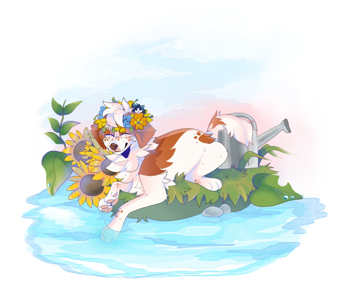 Pride themed picture for my dear friend 💕