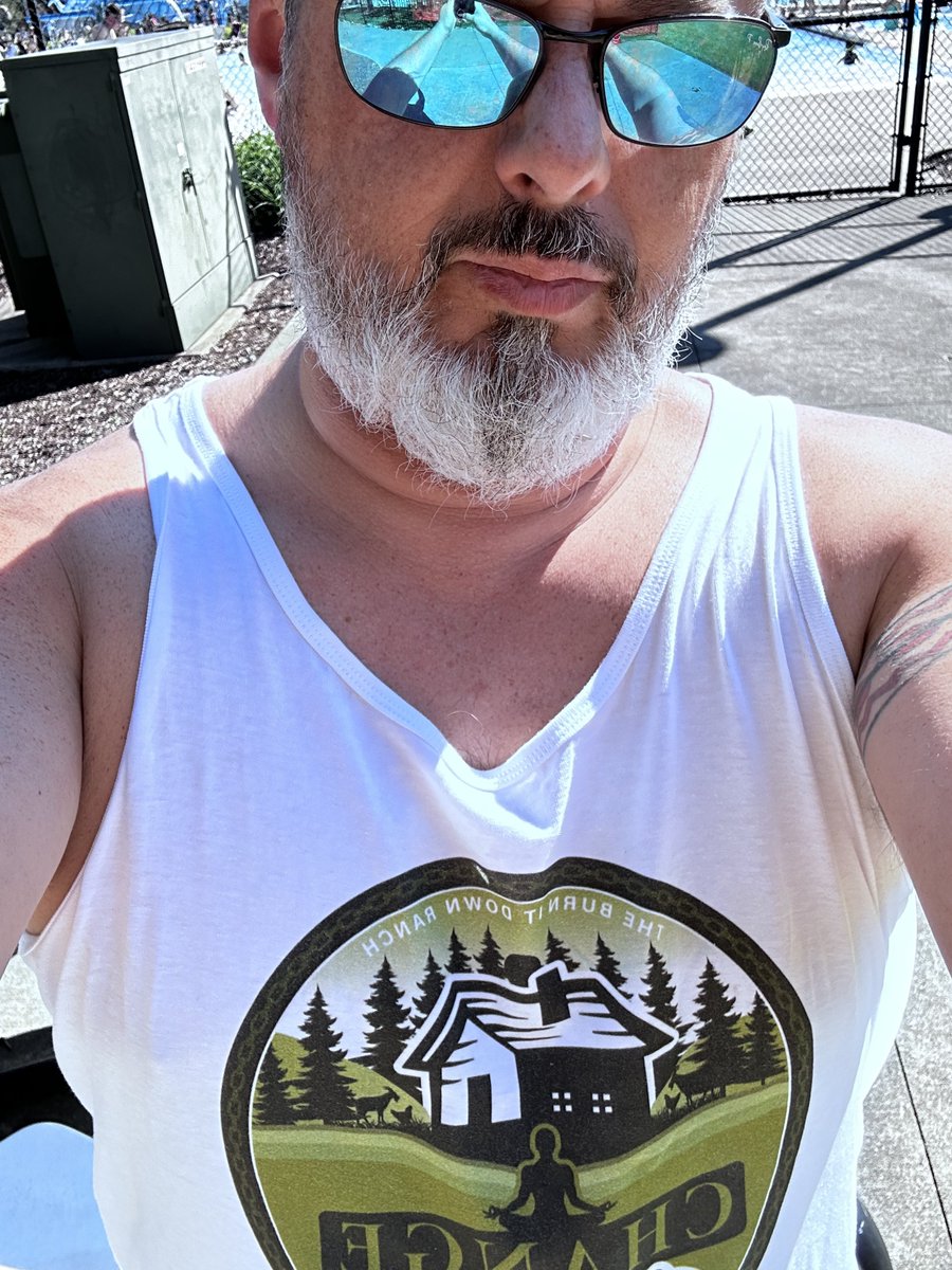 Relentles_Mikey's tweet photo. Out at the pool today with the fam and sporting my new shirt from @ChangeUnchained 

Always representing wherever I go! Go to https://t.co/Y1pXclzco1 to check their new merch. It goes towards building tiny home #4 for trafficking survivors. https://t.co/3srx0cqREc