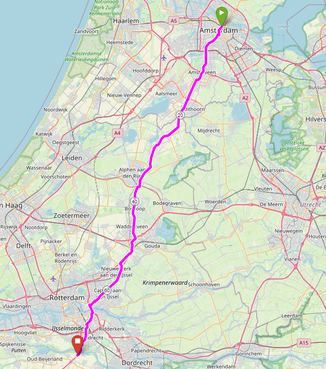 SnailOnATrail's tweet photo. Day 63
Live location: Tunnelpad / Heinenoord / Netherlands
- Daily travel distance: 1,248 Km / 0.775 Mi
- Total travel distance: 76,273 Km / 47.394 Mi
- 88 likes + 8 repost -> 96 meters pushed forward
- A like/repost will push the snail 1m forward https://t.co/UV7Wj5VbTL