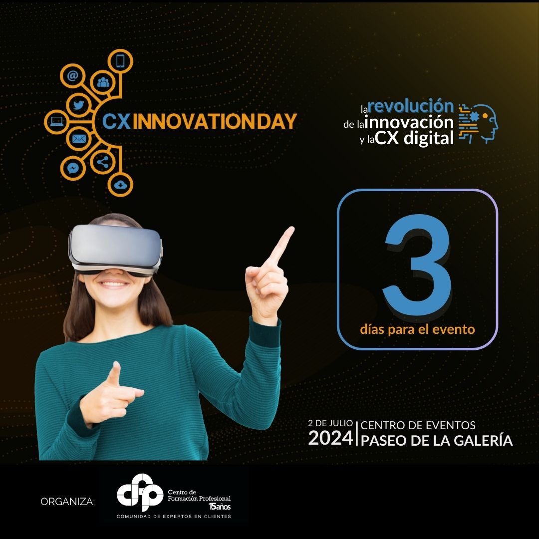 Prepárate para una jornada increíble donde actualizaremos todo lo relacionado con la Experiencia del Cliente y la Inteligencia Artificial.
¡Quedan solo 3 días! 🌟
🗓 2 de Julio
📍 Salón de Eventos de Paseo la Galería - Asunción - Paraguay
📲 wa.me/595981187446