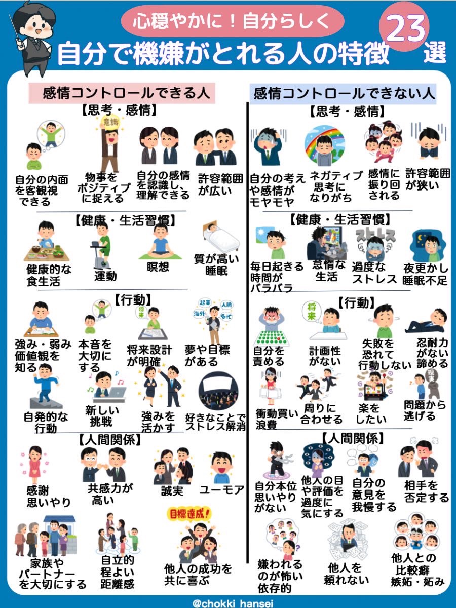 これはマジ。5年1万アポで分かった、『自分で自分の機嫌をとれる人』の習慣。これを知っておくと、毎日機嫌よく過ごせるようになるよ↓