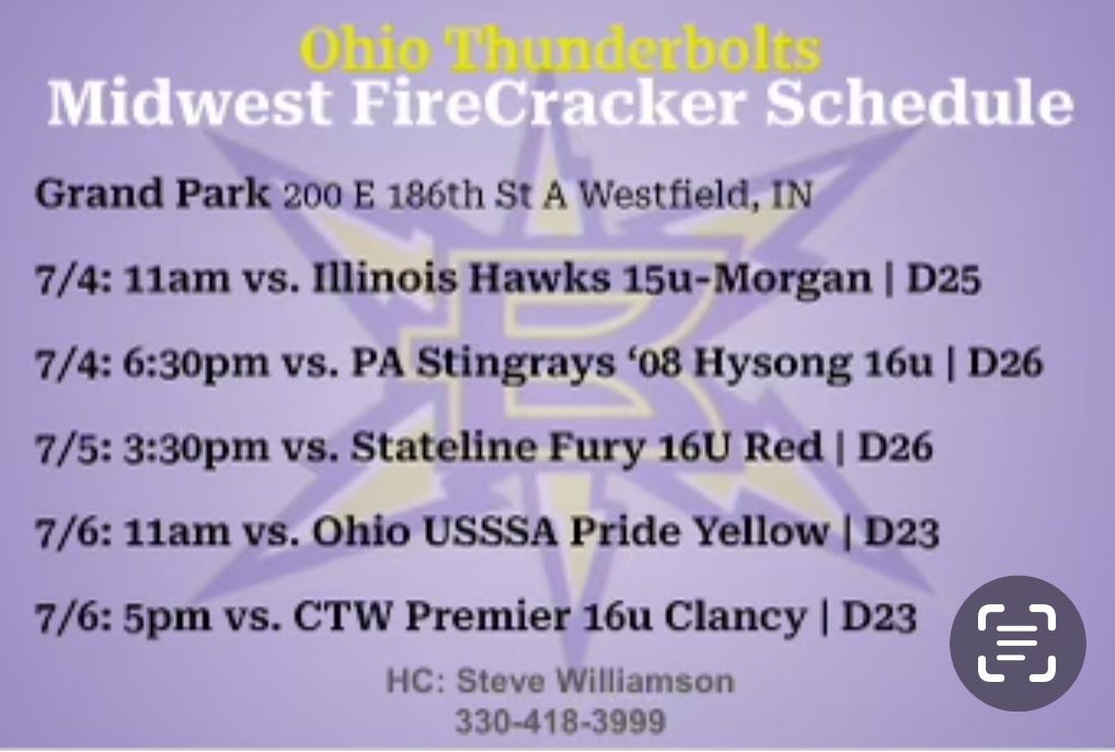 Ohio Thunderbolts 2027~Williamson tweet media
