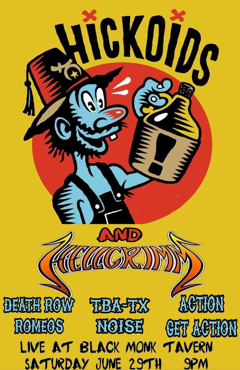 DeathRowRomeos's tweet photo. Tonight's the night!! Come for the rock, stay for the roll. It all kicks off at 9 in Corpus Christi!! https://t.co/jxiUgbWQd1