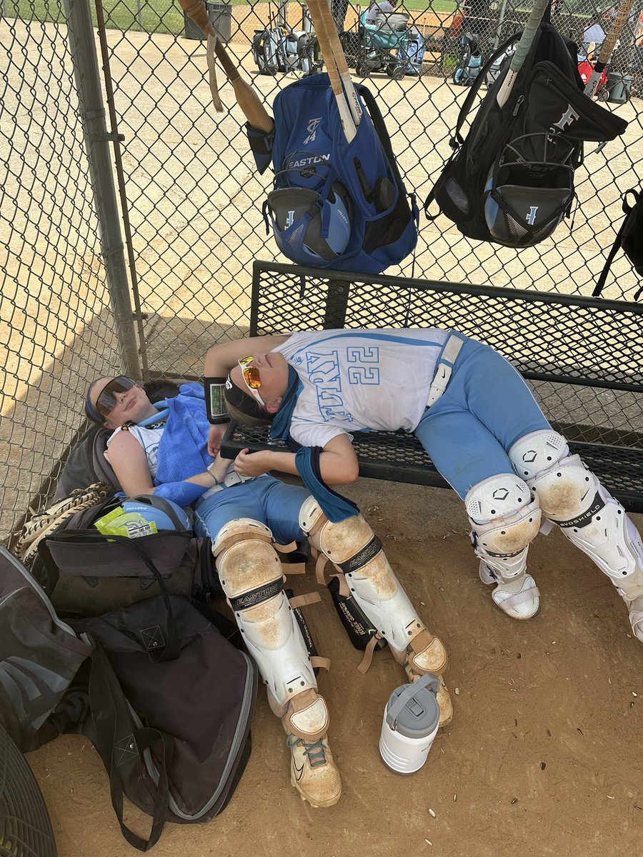 Fury Williams (@furywilliams) on Twitter photo Gassed out and over dosed on #bigssunflowrs with a top 4 finish in the <a href="/PlayNSAsoftball/">National Softball Association - NSA</a> TN world series! These two <a href="/GatorsSB/">Gators Softball</a> and <a href="/OU_Softball/">Oklahoma Softball</a> hopefuls in 2032 balled out this weekend being bulldogs behind the plate in 100 plus temps! Gassed out and over dosed on #bigssunflowrs with a top 4 finish in the <a href="/PlayNSAsoftball/">National Softball Association - NSA</a> TN world series! These two <a href="/GatorsSB/">Gators Softball</a> and <a href="/OU_Softball/">Oklahoma Softball</a> hopefuls in 2032 balled out this weekend being bulldogs behind the plate in 100 plus temps!