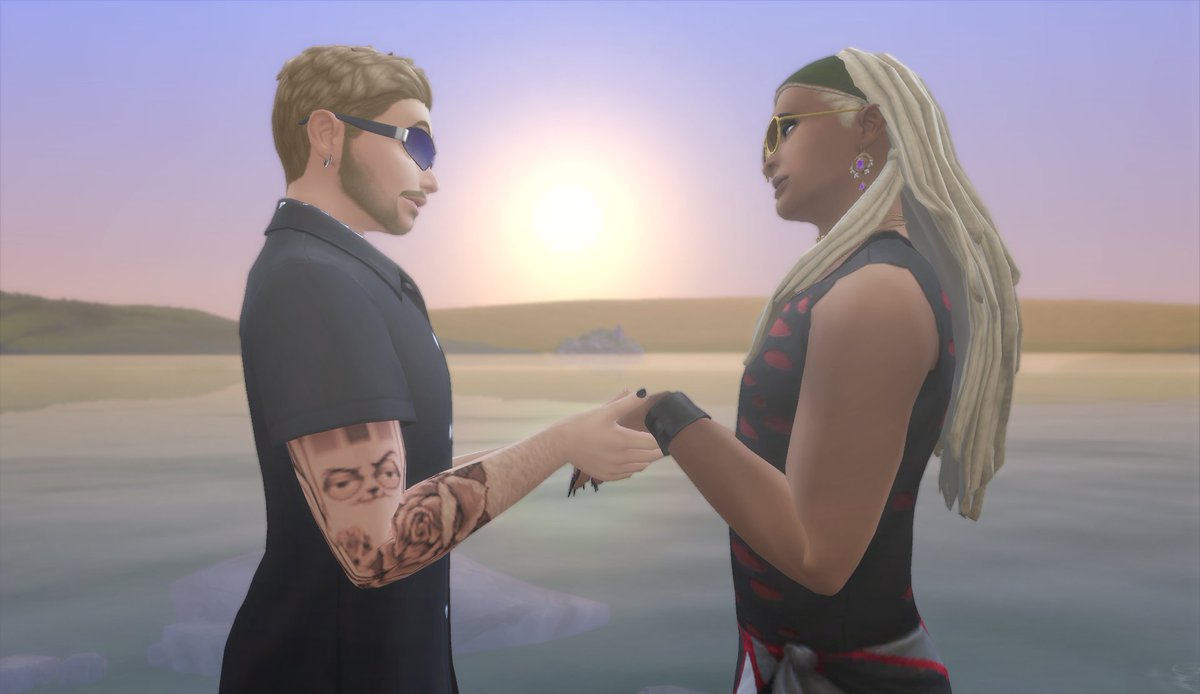 JeremiaLecato's tweet photo. #TheSims #TheSims4 #ElectronicArts #Maxis #ShowUsYourSims 
Another day, another time before the date night.

First eating breakfast, then going swimming, then being flirty during the sunset, and finally a date night dinner.

Roman and Brandon both have great summer night. 🇪🇺✈️💘 https://t.co/mjZ26OVaNk