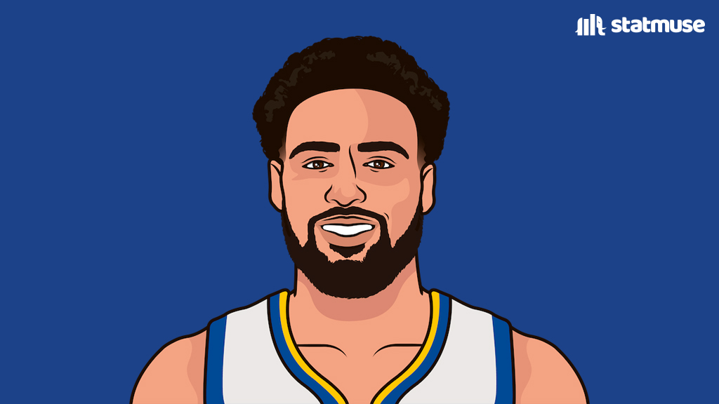 statmuse's tweet photo. Klay as a Warrior: 

— 4x Champion
— 5x All-Star
— 2x All-NBA
— All-Defense 
— 2nd all-time in playoff threes 
— Most threes ever in a game (14) 
— Most threes ever in a quarter 
— 60-point game on 11 dribbles 

End of an era. https://t.co/GouGzMnrcM