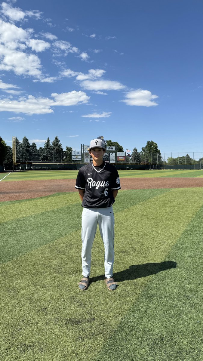 FiveToolCO's tweet photo. F: @CORogueBaseball 18U 3, Colorado Rockies 2025 Scout Team 0
PoG: @EthanWachsmann 6 IP, 13K https://t.co/4qB1L3UCd9