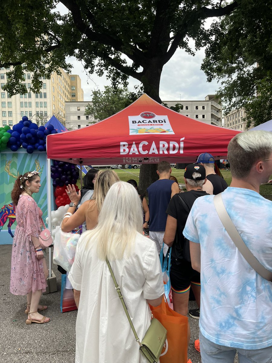 Free shots i think so #houstonpride