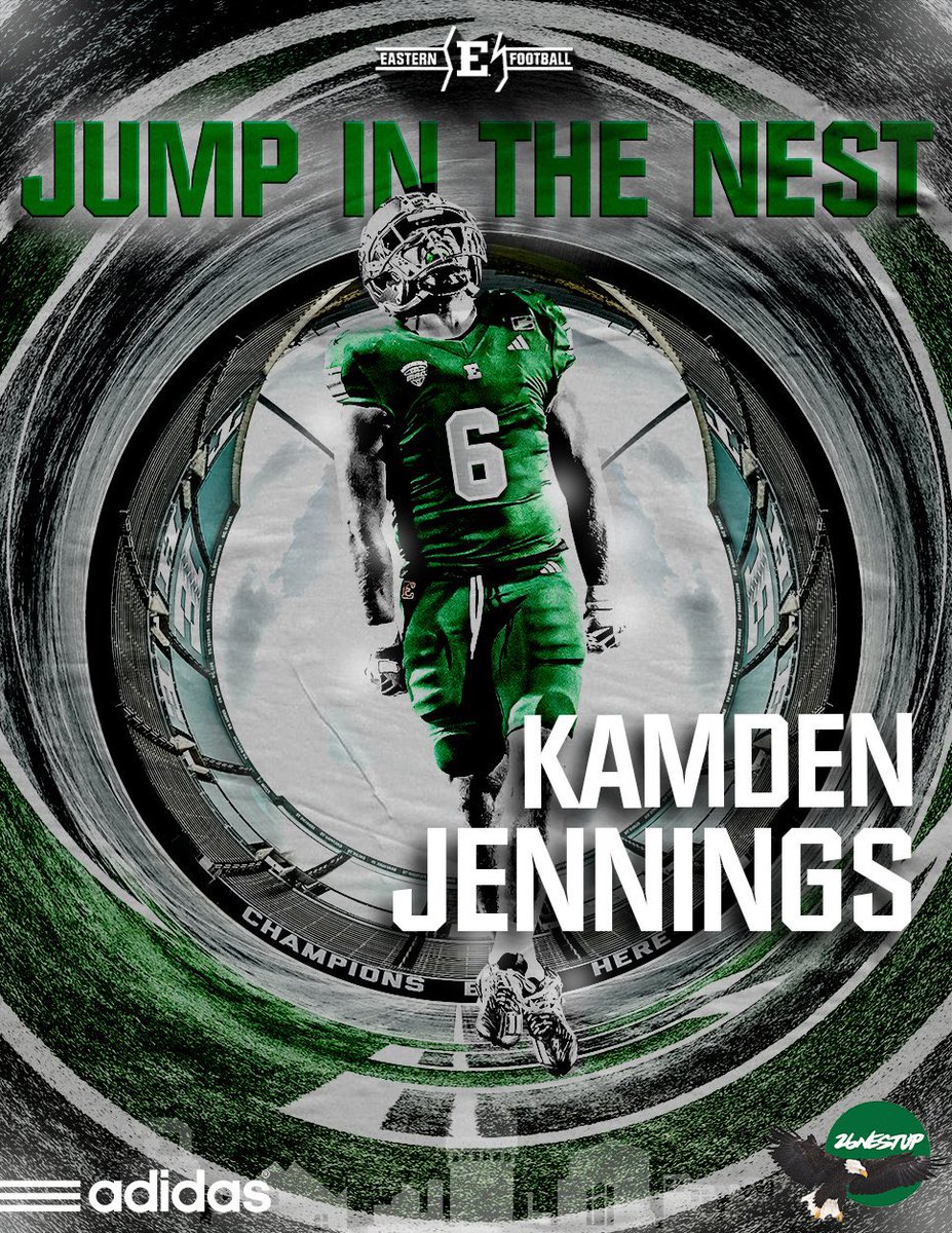 JenningsKamden's tweet photo. Thanks for the Love! #wecomming! @CoachBernard__ @Coach_Creighton @CoachPrince7 @btroher14 @EMUFBRecruiting @EMUFB @DenmarkDanesFB @HennOrJenn26 https://t.co/2KqvoiNJbP