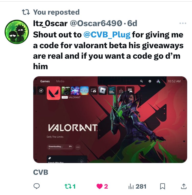 CVB tweet media
