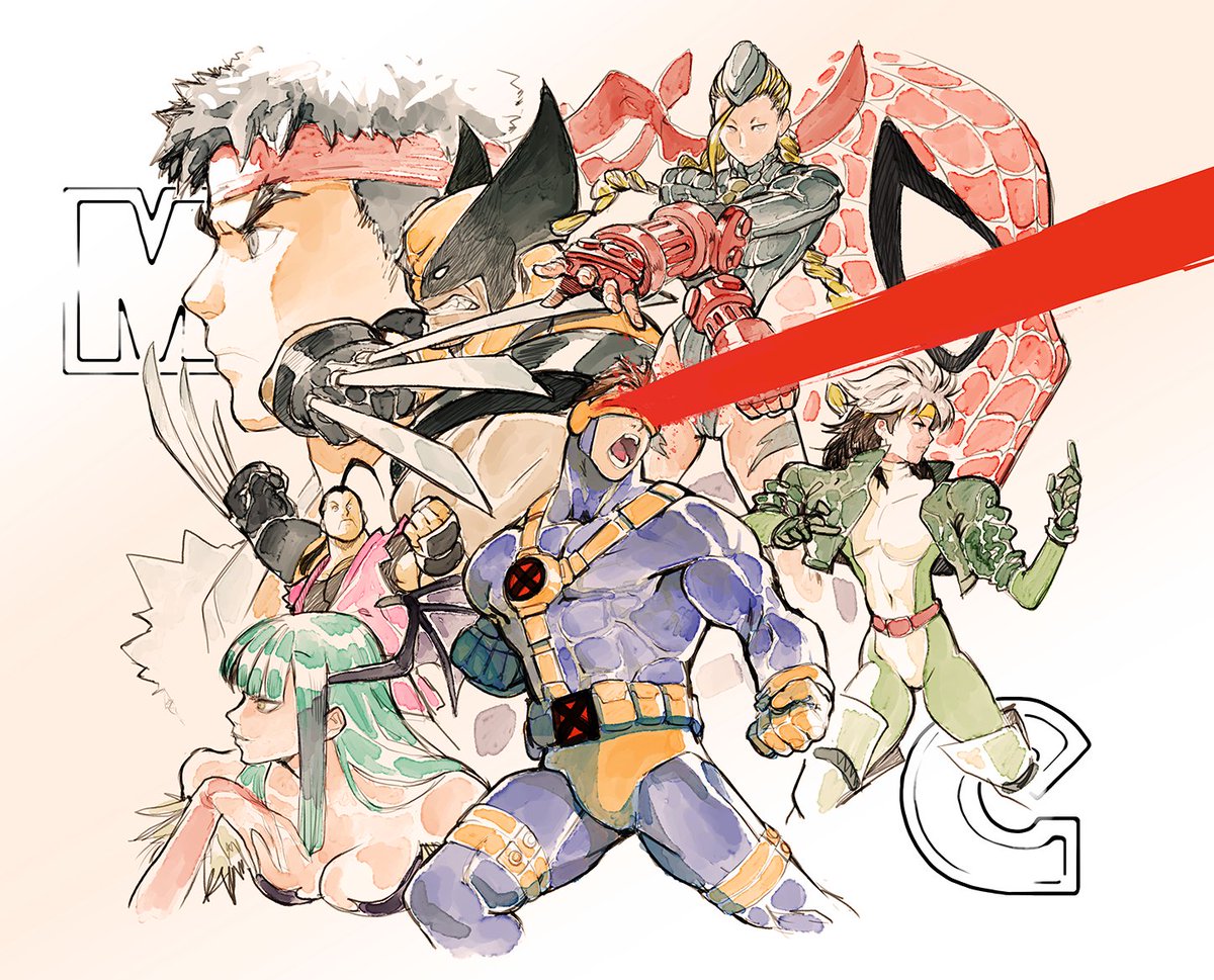 BenFiquet's tweet image. Tribute to Marvel vs Capcom ❤️
These games and the craftmanship of Capcom has been a stepping stone in terms of pure, raw, marvelous goodness.
I can't wait for the re-release
#MarvelVSCapcom #Capcom #Marvel #fightinggames