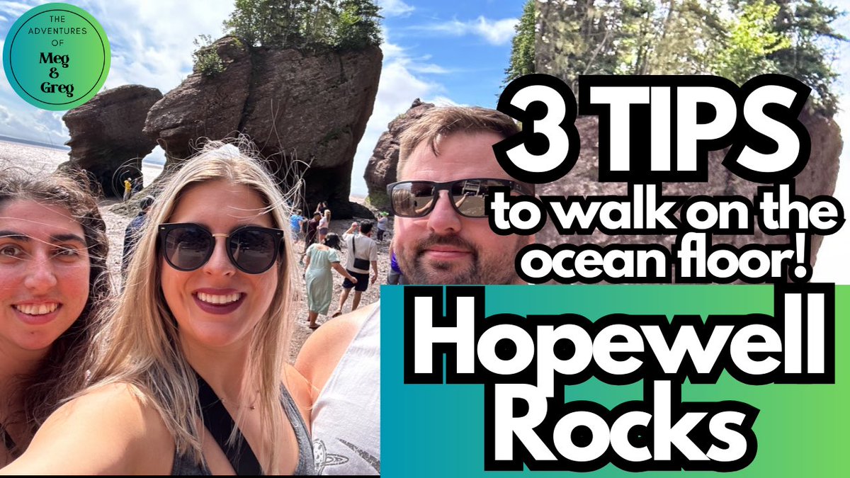 magically_meg's tweet photo. It’s been a long time since we posted a video!! Check out our latest adventure! 💕
Hopewell Rocks - New Brunswick, Canada -THREE tips to walking on the OCE... https://t.co/JSh6MbYV68 via @YouTube
#newbrunswick #tourismnb #hopewellrocks #bayoffundy #destinationnb https://t.co/jwbJoQz8a4