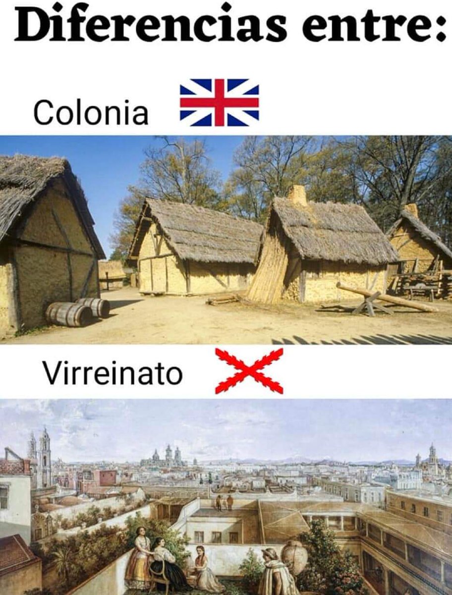 LaLectora14's tweet photo. Gracias a España por traer la civilización, sino estaríamos vendiendo a mujeres por cabras y viviendo como en El Parque Nacional https://t.co/iOh4ZEvC1e