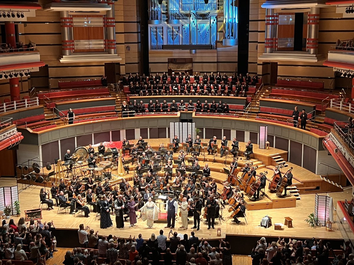 Stephen Maddock (@stephenm68) on Twitter photo Great performance of Madam Butterfly by <a href="/TheCBSO/">CBSO</a> & <a href="/yamakazu_takt/">山田和樹の指揮棒</a> tonight <a href="/BMusic_Ltd/">B:Music, responsible for Symphony Hall & Town Hall</a> Symphony Hall.
It was the last performance I helped plan so it was especially pleasing to see 4 current (until this year) <a href="/BirmCons/">Royal Birmingham Conservatoire</a> <a href="/MyBCU/">Birmingham City University</a> students playing small roles, with great skill. Bravi! Great performance of Madam Butterfly by <a href="/TheCBSO/">CBSO</a> & <a href="/yamakazu_takt/">山田和樹の指揮棒</a> tonight <a href="/BMusic_Ltd/">B:Music, responsible for Symphony Hall & Town Hall</a> Symphony Hall.
It was the last performance I helped plan so it was especially pleasing to see 4 current (until this year) <a href="/BirmCons/">Royal Birmingham Conservatoire</a> <a href="/MyBCU/">Birmingham City University</a> students playing small roles, with great skill. Bravi!