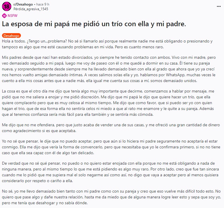 MASTERARGY's tweet image. Tranqui el Reddit...😳😳