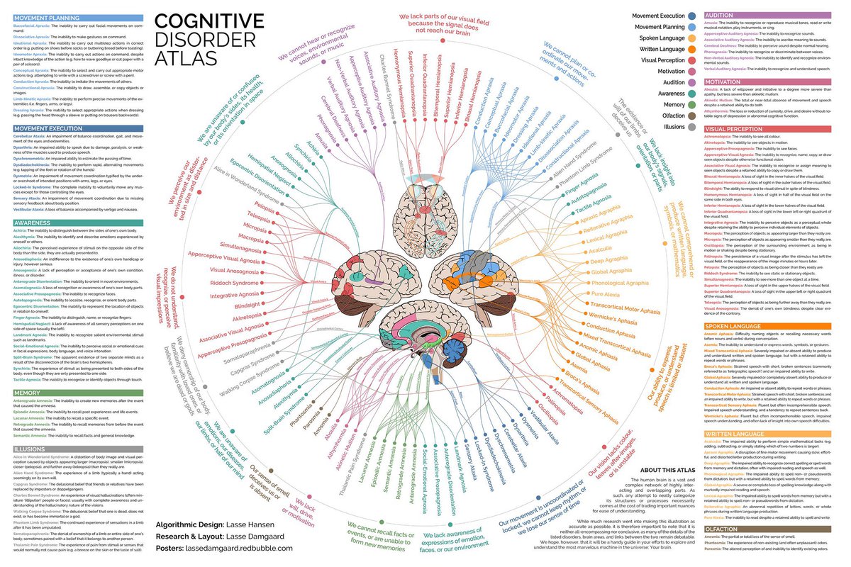 The Innovation | Medicine (@innov_medicine) on Twitter photo The Atlas of Cognitive Disorders
#MEDX #meded #MedTwitter #Neurotwitter #neuroX #BrainHealth
h/t: <a href="/NTFabiano/">Nicholas Fabiano, MD</a>
Credit:
Algorithmic Design: Lasse Hansen
Research & Layout: Lasse Damgaard
Source: reddit.com/r/dataisbeauti… The Atlas of Cognitive Disorders
#MEDX #meded #MedTwitter #Neurotwitter #neuroX #BrainHealth
h/t: <a href="/NTFabiano/">Nicholas Fabiano, MD</a>
Credit:
Algorithmic Design: Lasse Hansen
Research & Layout: Lasse Damgaard
Source: reddit.com/r/dataisbeauti…