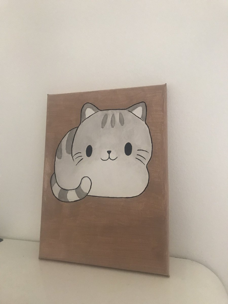 Dwa kotki dla dwóch pięknych ludzi. Rudzielec🐱dla @IguanaVal i bieluch🐈 dla <a href="/kuba13818623/">xxkubi</a> 
Ostatnio same koty miałam do rysowania, a wy co wolicie koty czy psy?