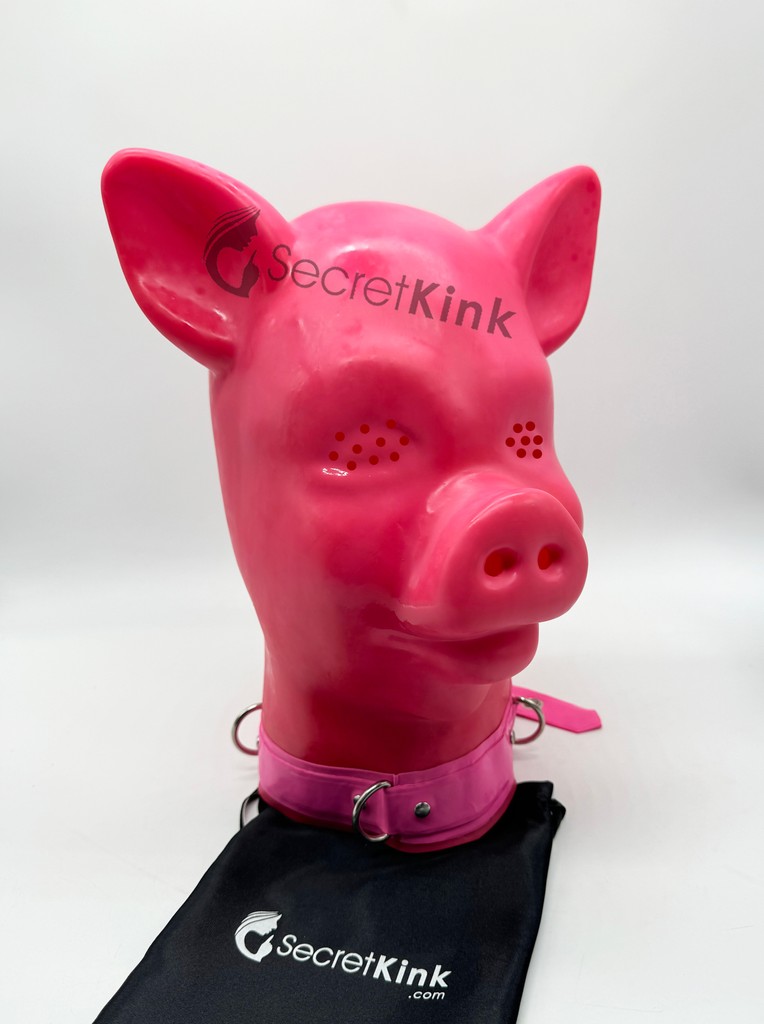 SecretKink_'s tweet photo. Embrace your inner piglet in our extra thick latex moulded hood๐ท๐ Limited production, with a few of these just released (from our farm) for sale.
#latexpig #pinklatex #petplay #PigLife #PigsOfInstagram
#Piggy #rubberfetish #pigmask #pighood #secretkink https://t.co/1VK0ZxKZBJ